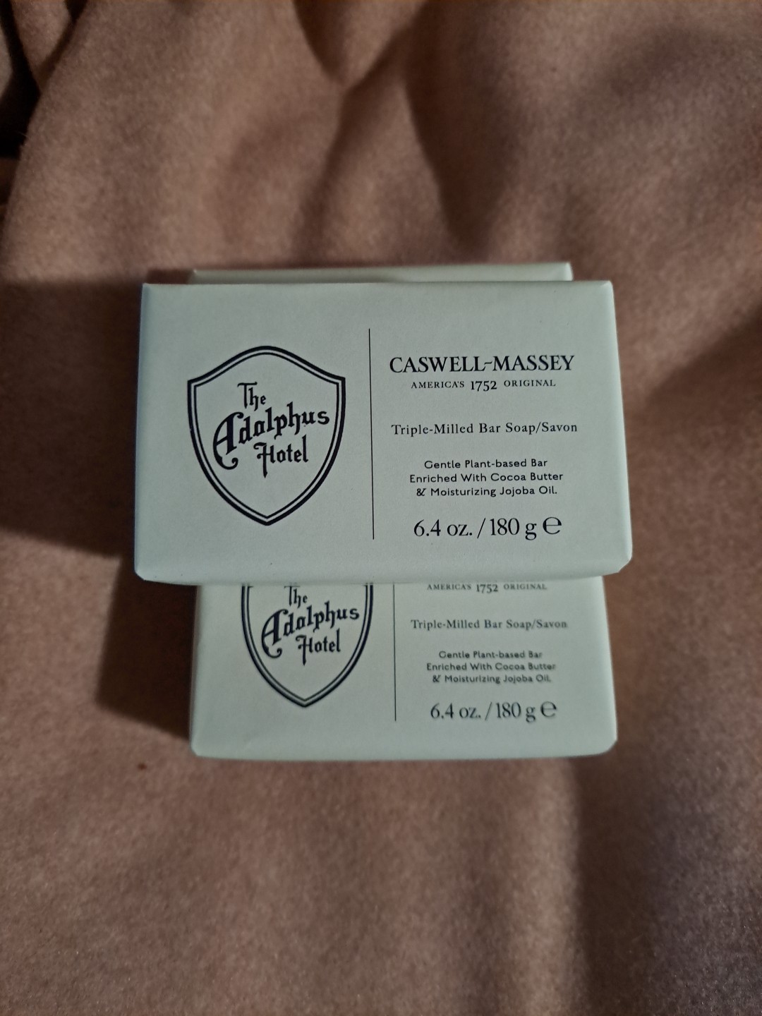 Caswell Massey - The Adolphus Hotel Triple-Milled Bar Soap 6.4 oz 180g 3 bars