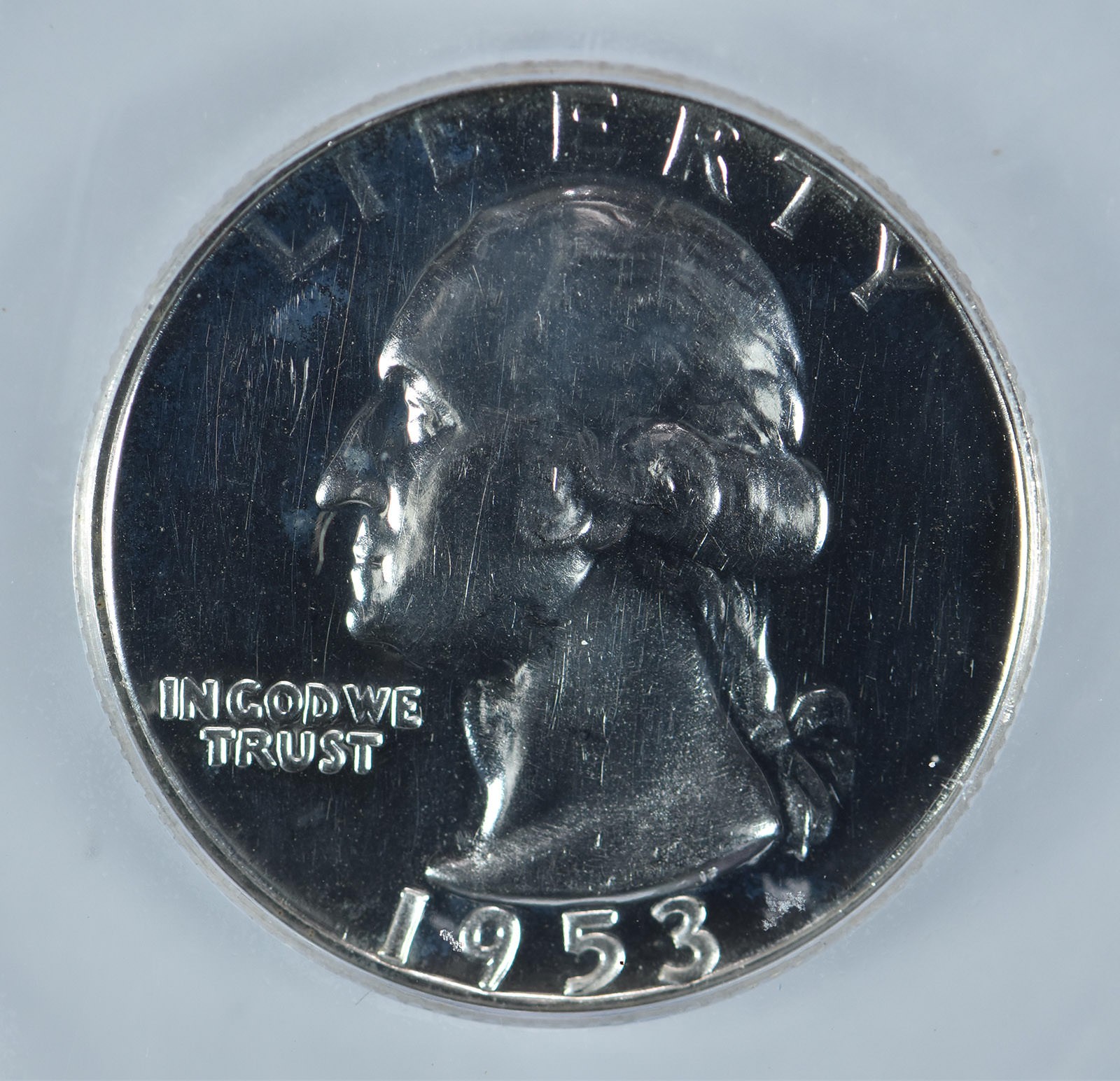1953 Washington Quarter PR65 ICG