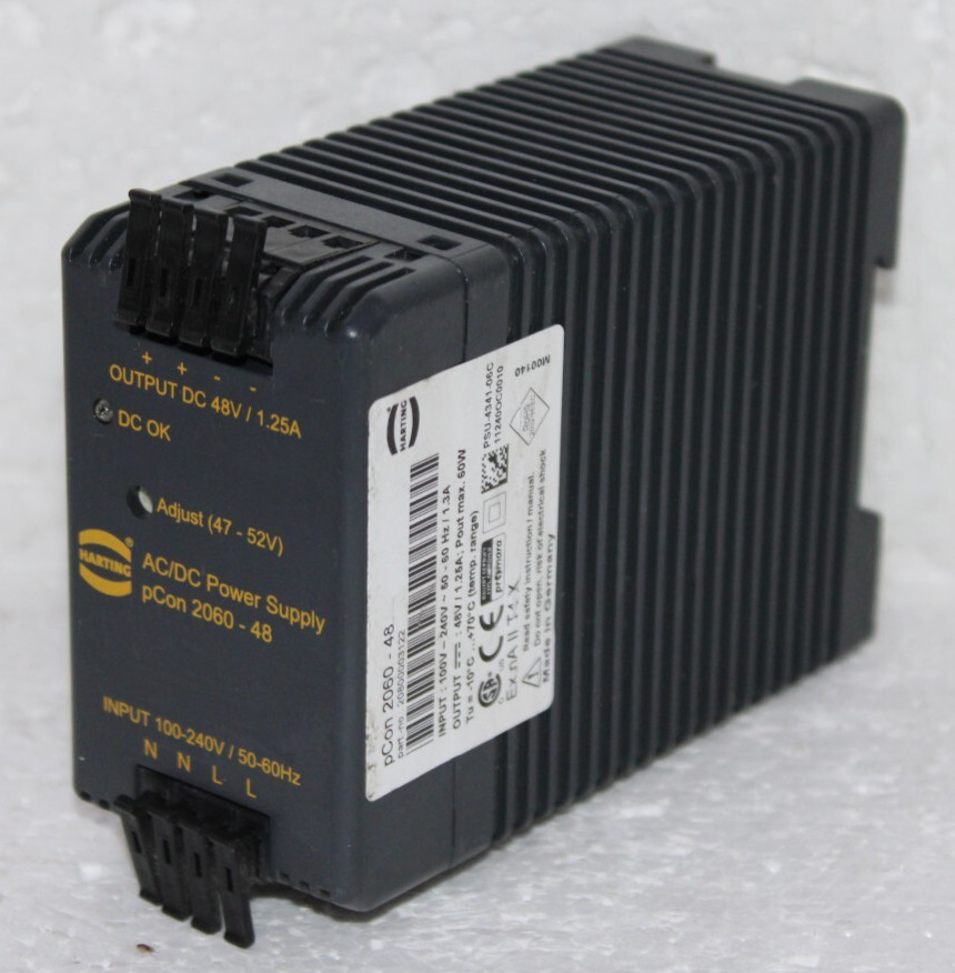 HARTING pCon 2060-48 Part No. 20800003122 AC/DC Power Supply