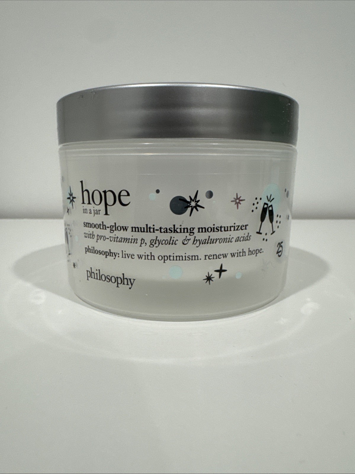 Philosophy Hope In A Jar Smooth Glow Multi Tasking Moisturizer 8 oz/240ml NWOB