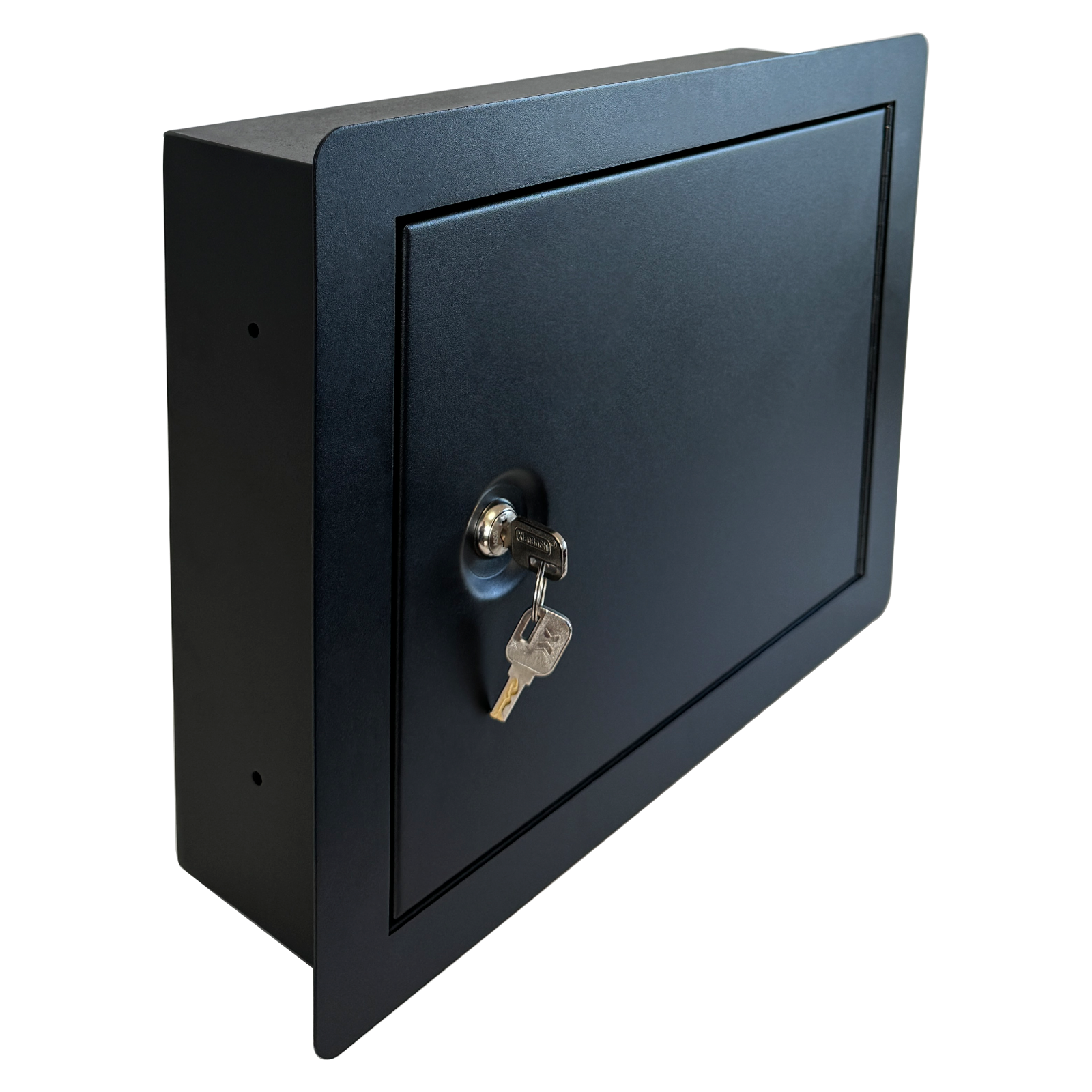 Heavy-Duty In-Wall Safe with Key Lock for Secure Storage, Wall Safe Box