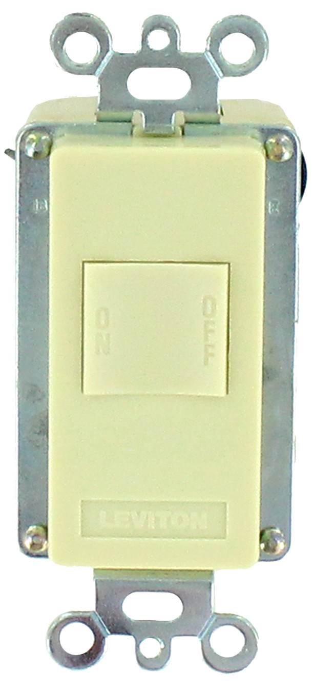 Leviton 6319-1 Ivory Decora Area Controller Single Code On/Off Switch New
