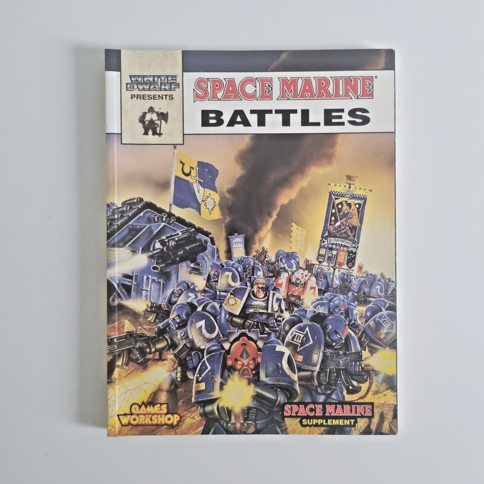 Warhammer 40k: Space Marine Battles Game Workshop Supplement Book