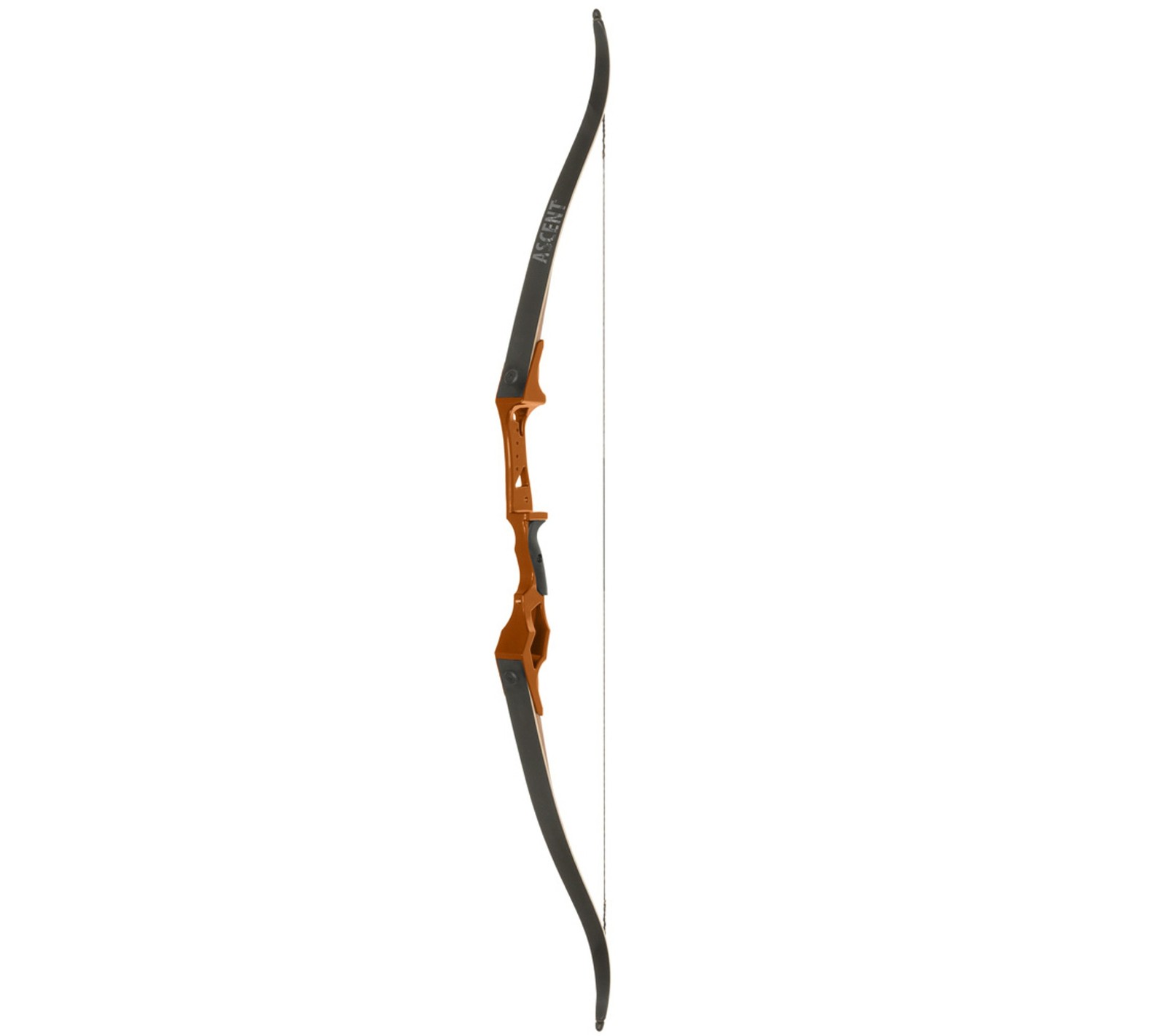 October Mountain (OMP) Ascent 58" 40# RH Recurve Bow (Orange) #OMP81224