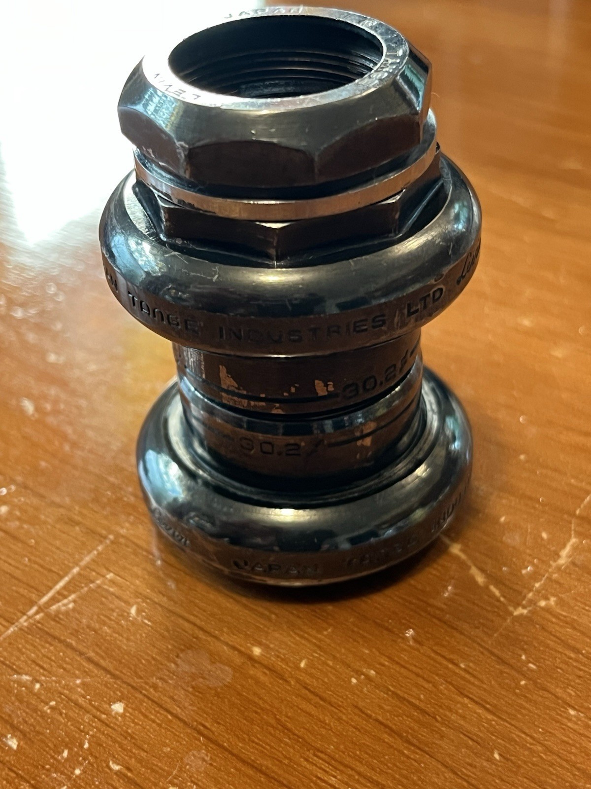 Tange Level NJS Track Headset Black 1” Threaded