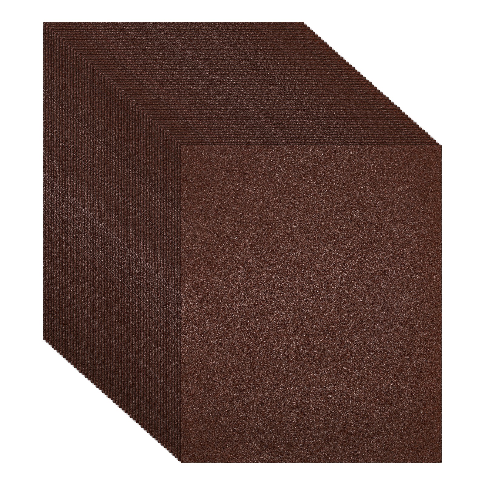 50 Pack 9" x 11" Sandpaper, 80 Grit Sand Paper for Wood Furniture Floor