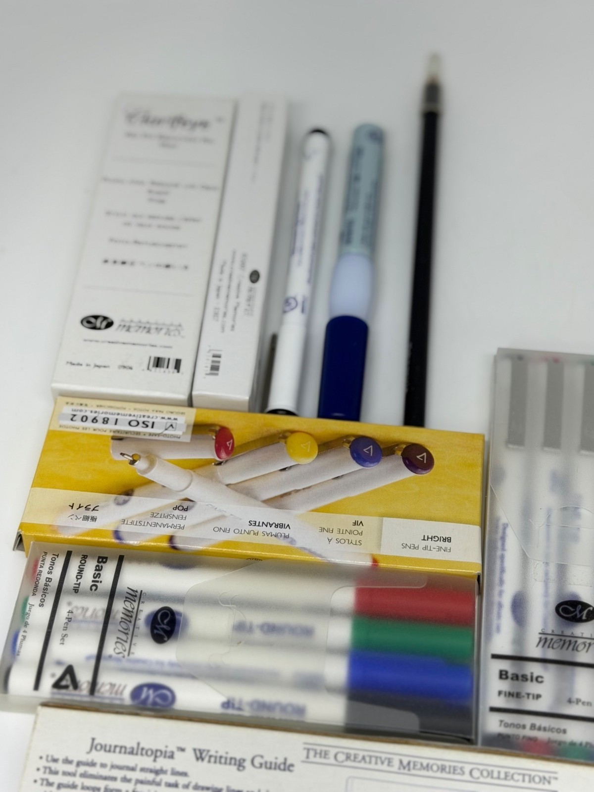 Creative Memories Journaltopia Writing Guide & Markers for Scrapbook Journaling