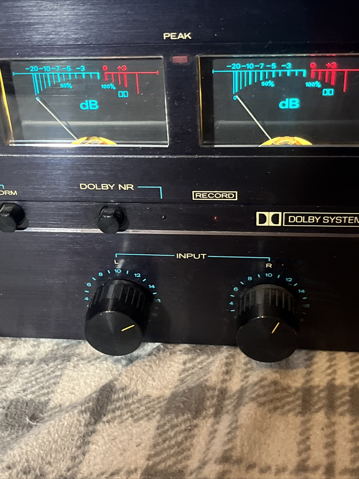 RARE QUADRAFLEX REFERENCE 412D -VINTAGE Tape Deck Needs Repair AS IS