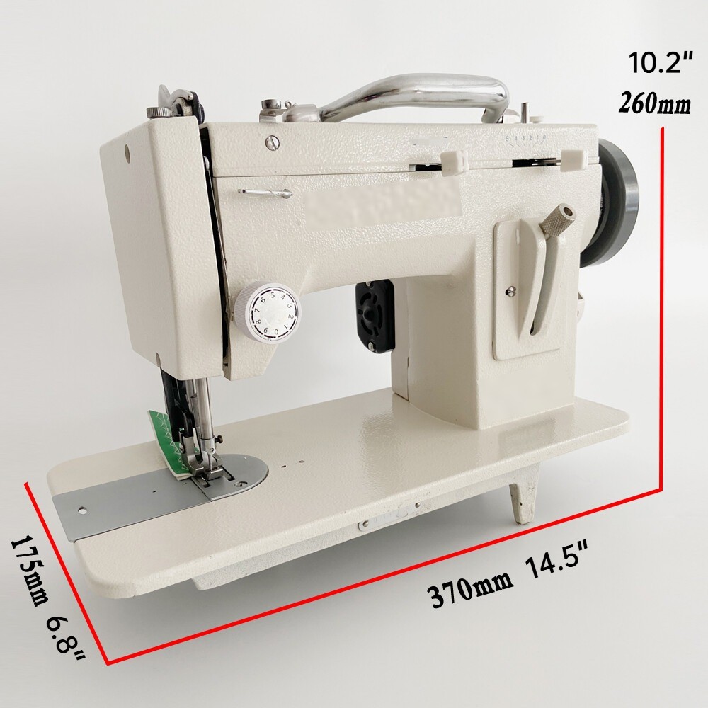 Zigzag Stitch 7/9 inch Arm Thick Material Sewing Machine Leather Sewing Machine