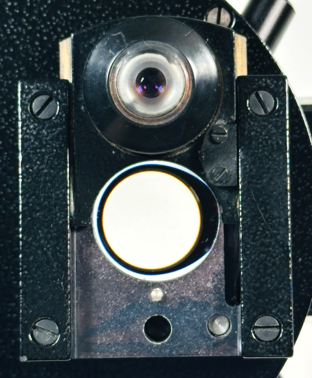 Leitz Wetzlar Leica Dialux 20 Microscope 5 Lens Phase Contrast Condenser