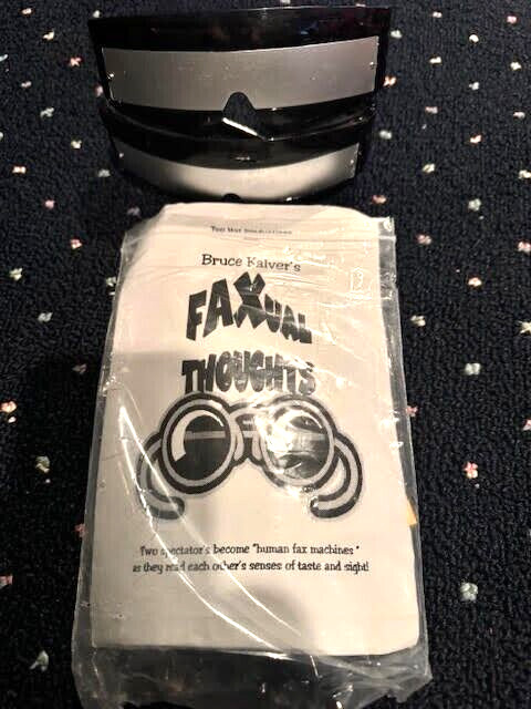 Faxual Thoughts by Bruce Kalver-- Rare Out of stock item