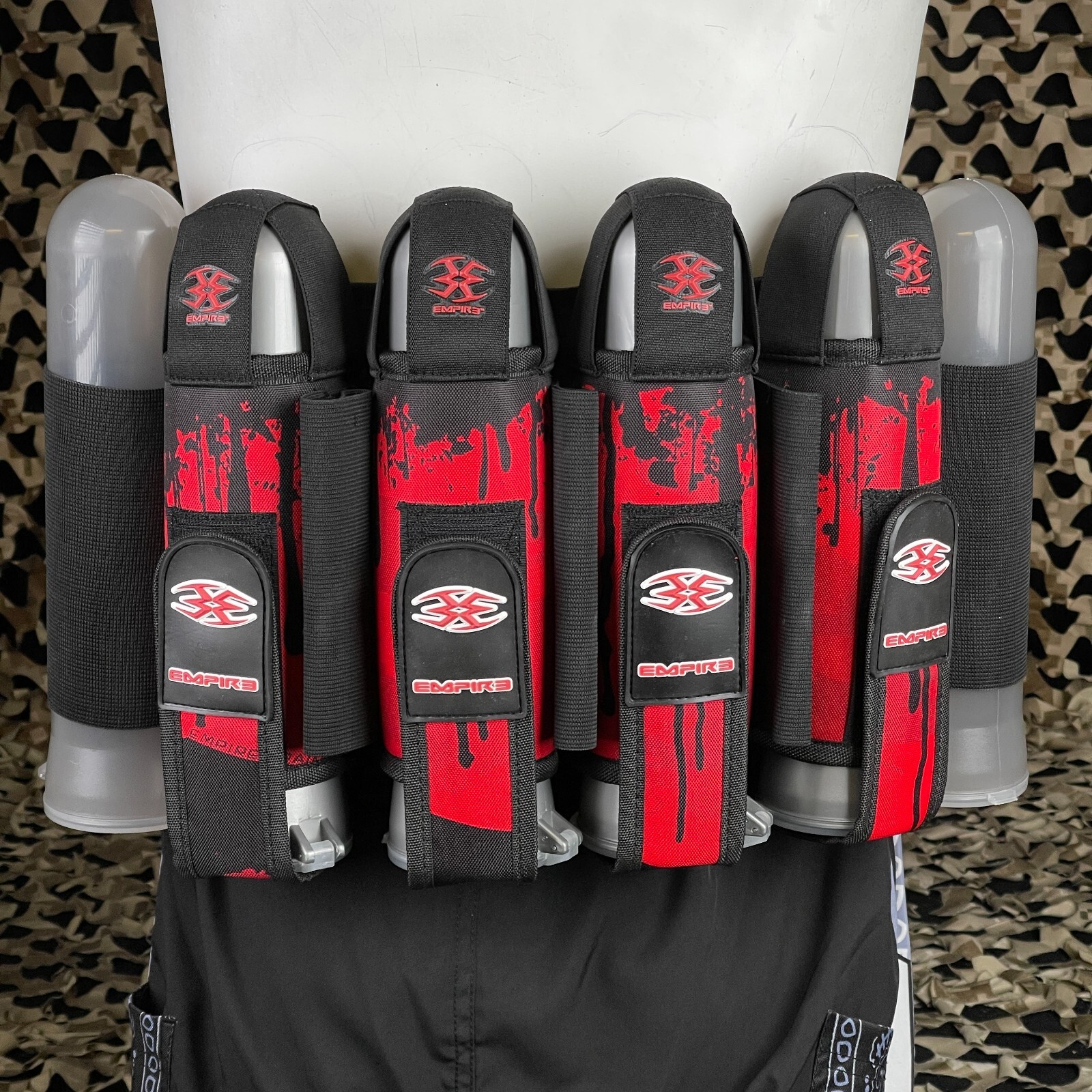 NEW Empire Contact TT Paintball Harness - 4+7 - Bad Blood