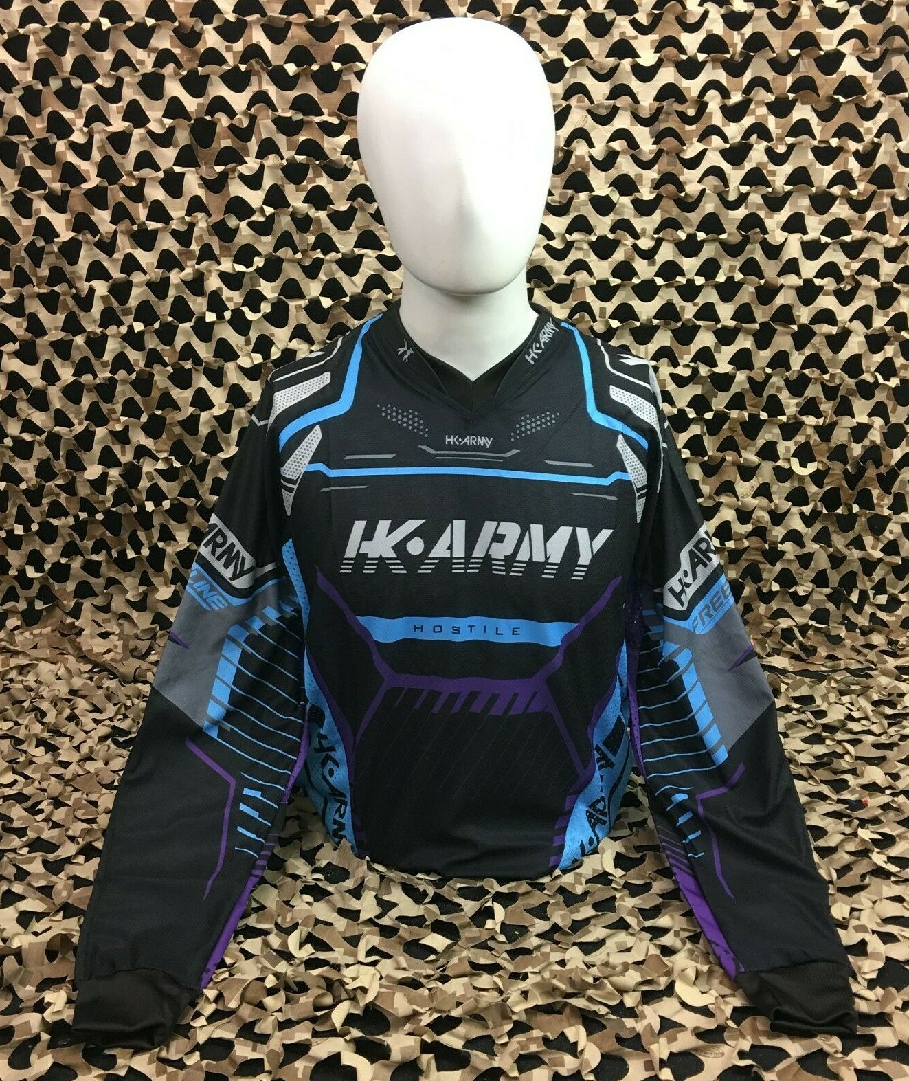 NEW XXX LARGE HK Army Freeline Paintball Jersey - Poison