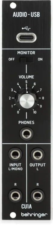 Behringer CU1A 2-in/2-out Eurorack USB/Audio Interface
