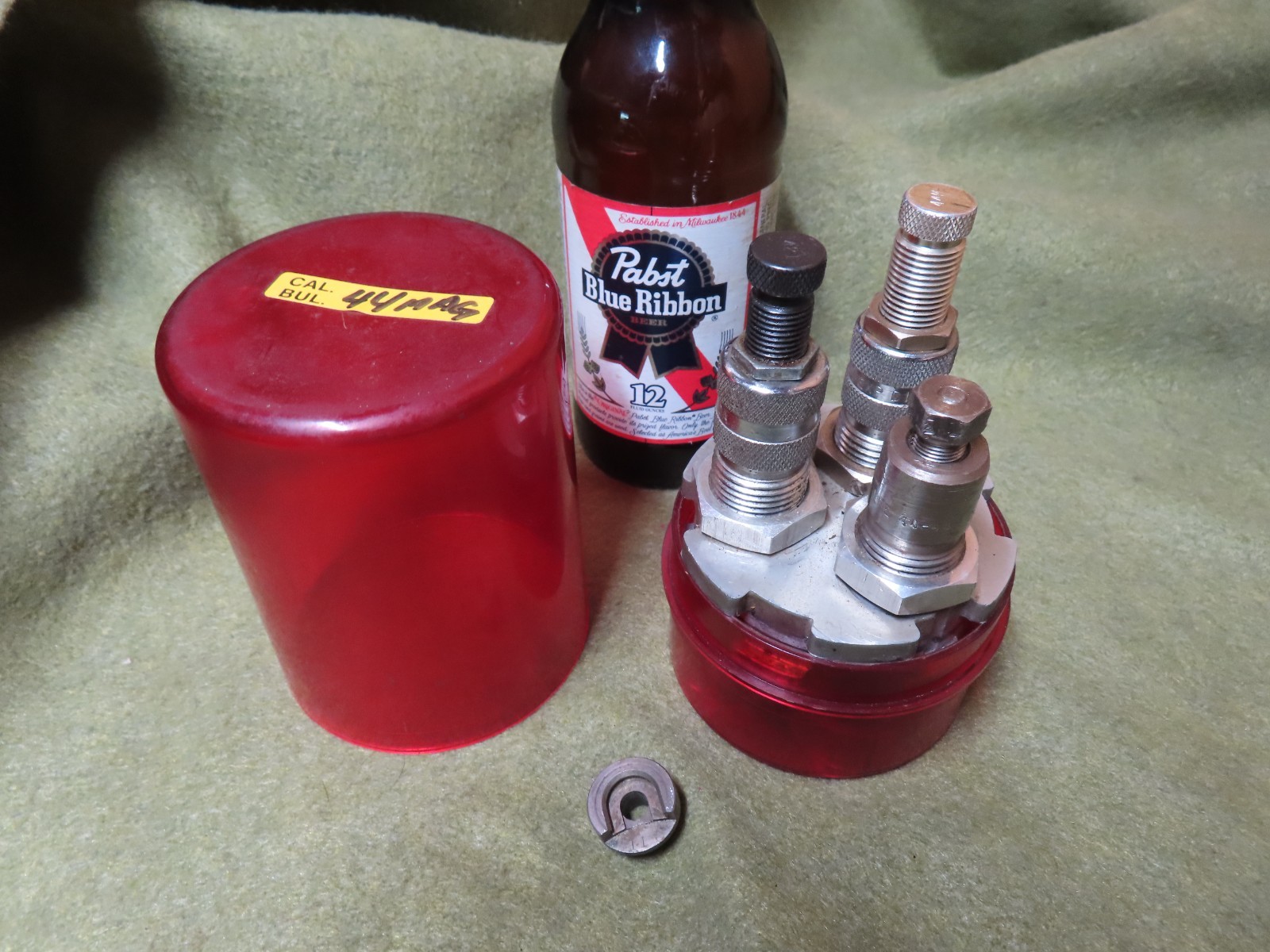 Lyman Reloading Dies,44Mag,Lee 3-Hole 90497, 3Pc,USA~GD+🤠RD5.20.26