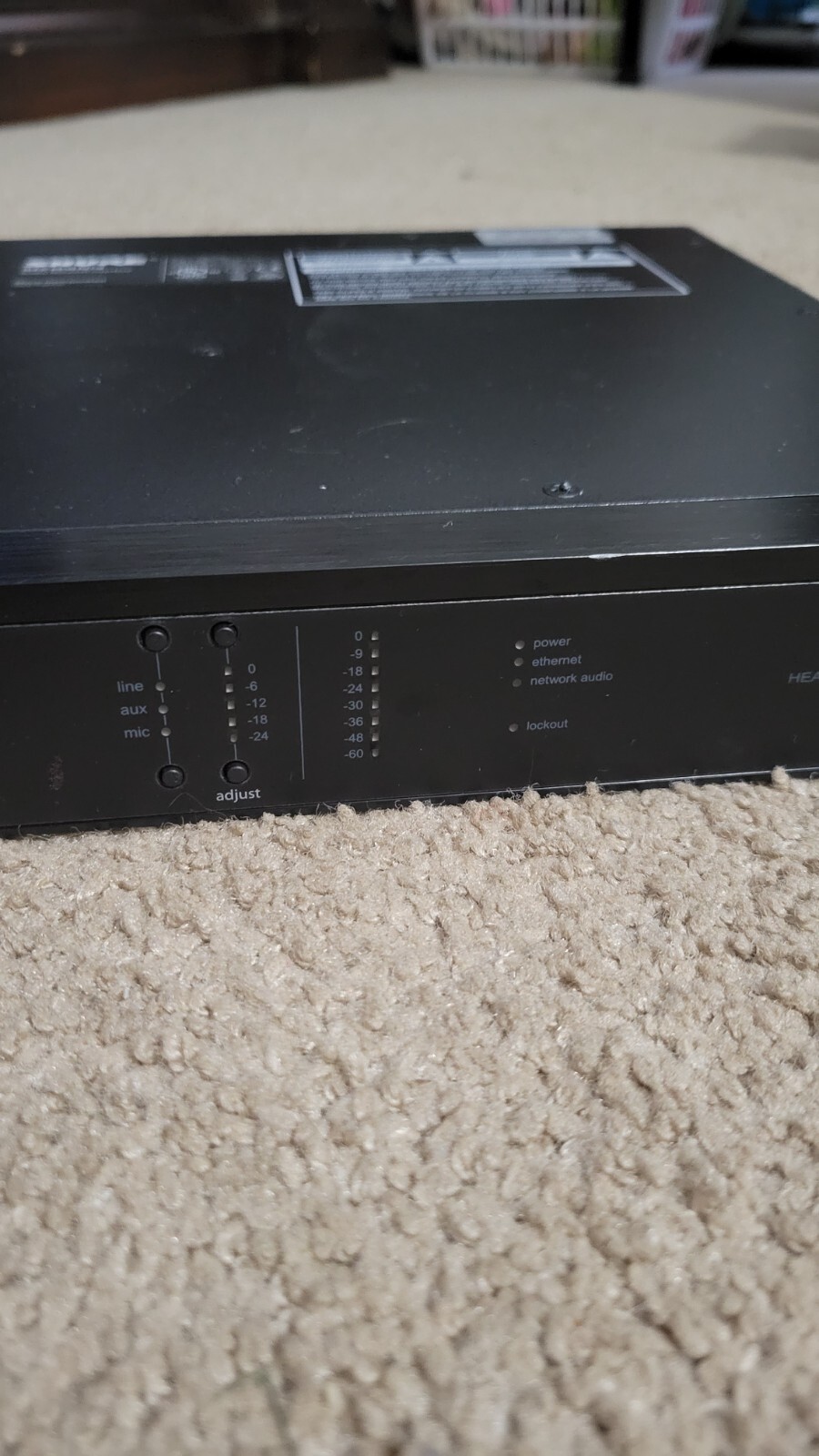 Shure MXWANI4 Audio Network Interface