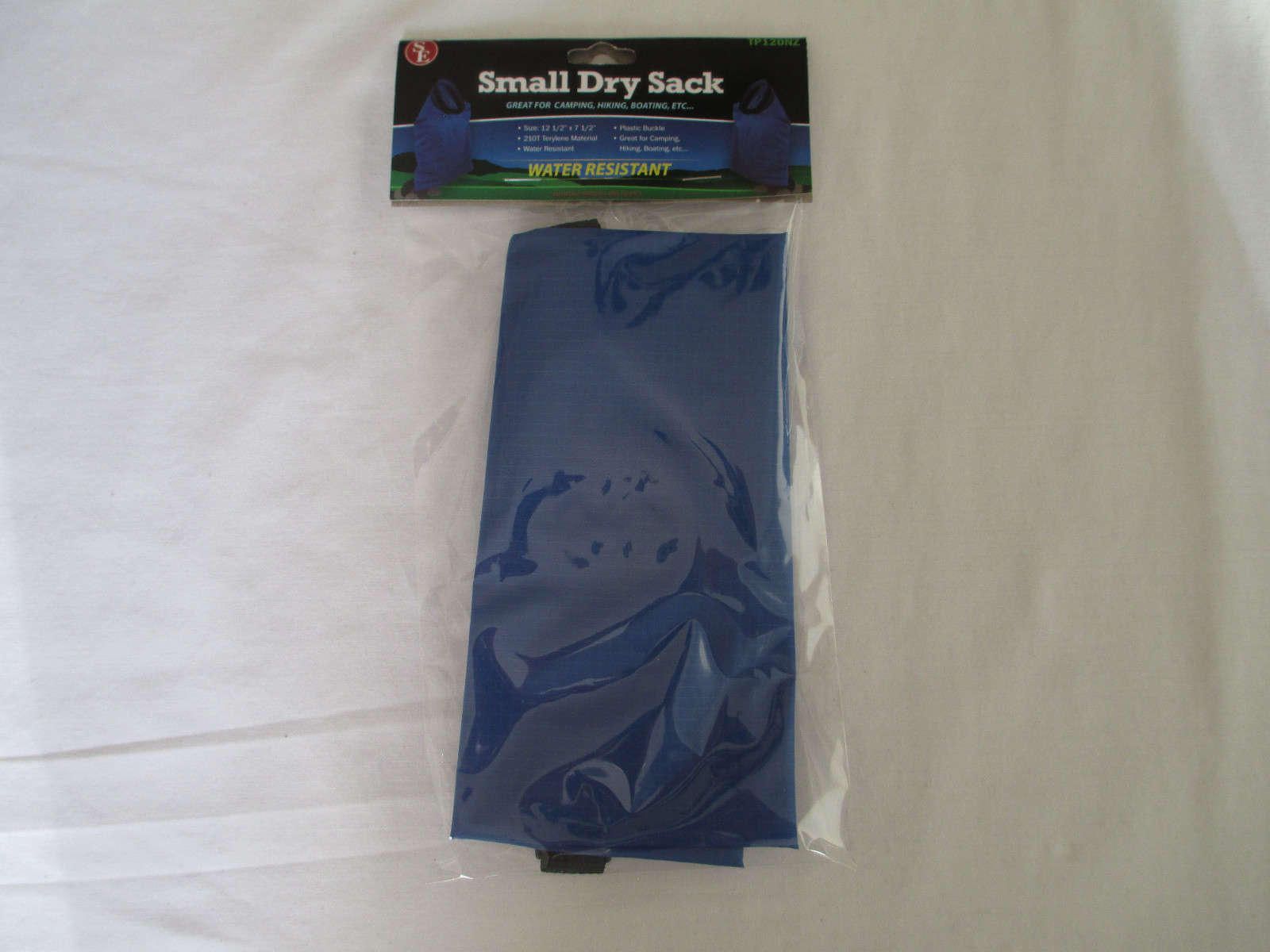 SE SMALL DRY SACK - WATER RESISTANT CAMPING / OUTDOOR BAG - 12.5 X 7.5 INCHES