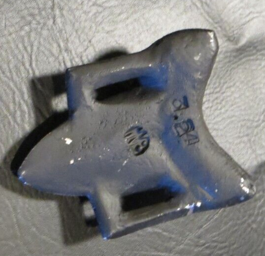 megalodon dive weight hand cast lead d5
