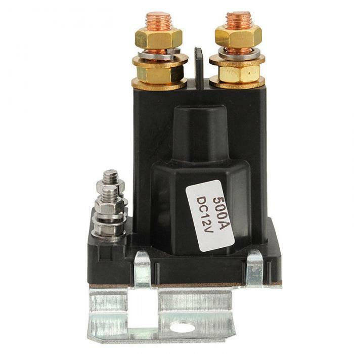 500 Amp Power Relay Battery Isolator High Current Universal 12V Applications