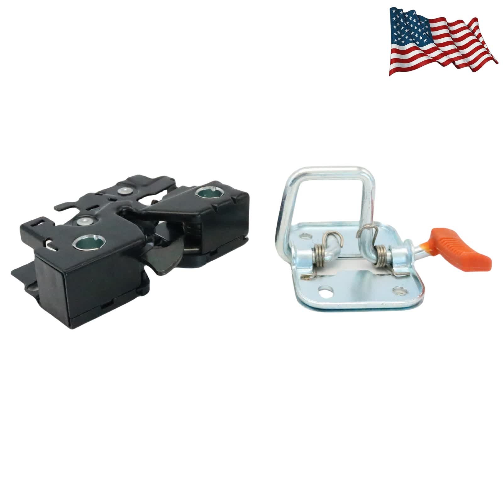 Upper+Lower Bonnet Engine Hood Lock Latch Set For Volkswagen Passat NMS 2012-17