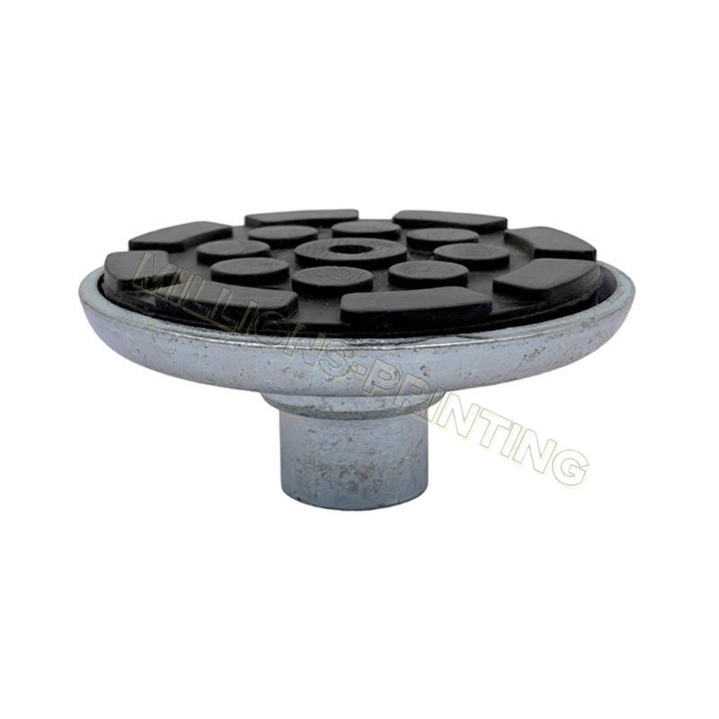For Atlas Automotive Equipment Round Lift Pad With Rubber Pad (1 1/2" Peg)