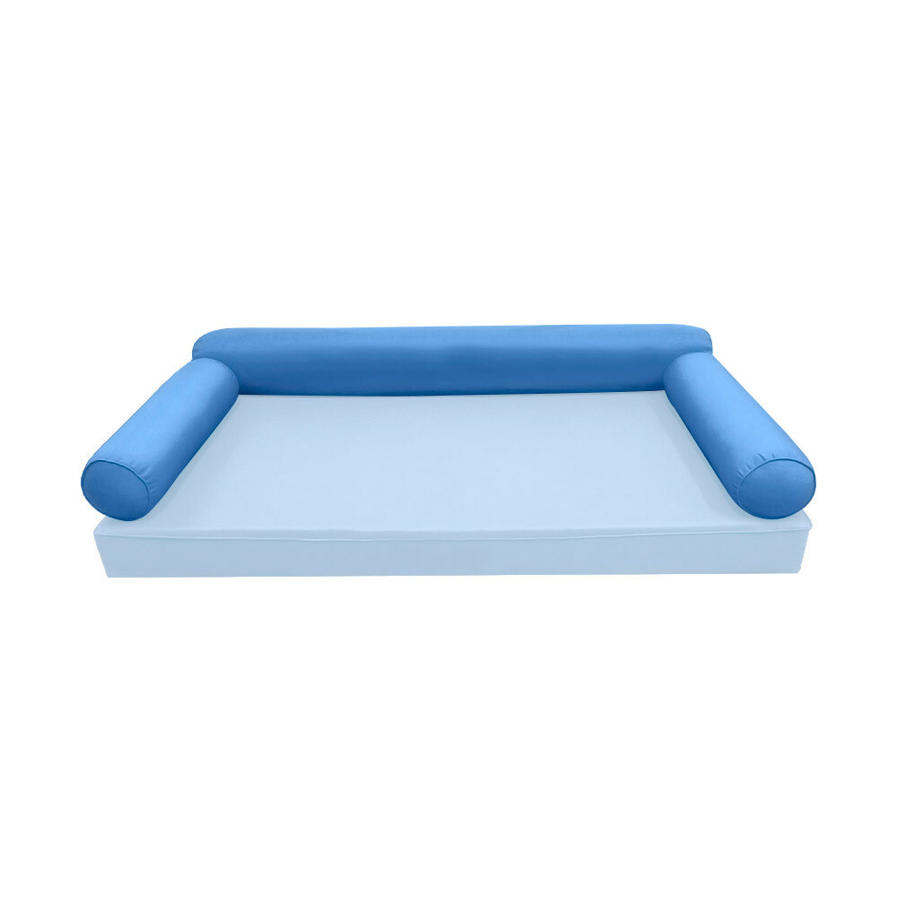 |COVER ONLY| STYLE 6 Crib Bolster Pillow Daybed Porch Swing Pipe Trim AD102