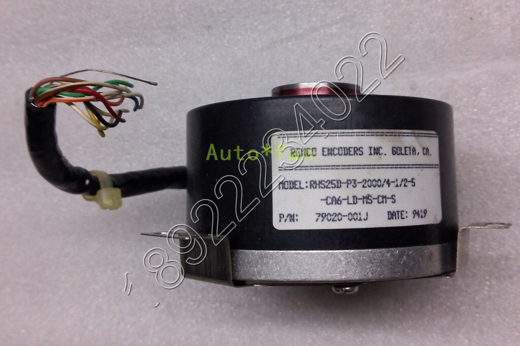 1pcs second-hand encoder RHS25D-P3-2000/4-1/2-5-CA6-LD-MS-CM-S