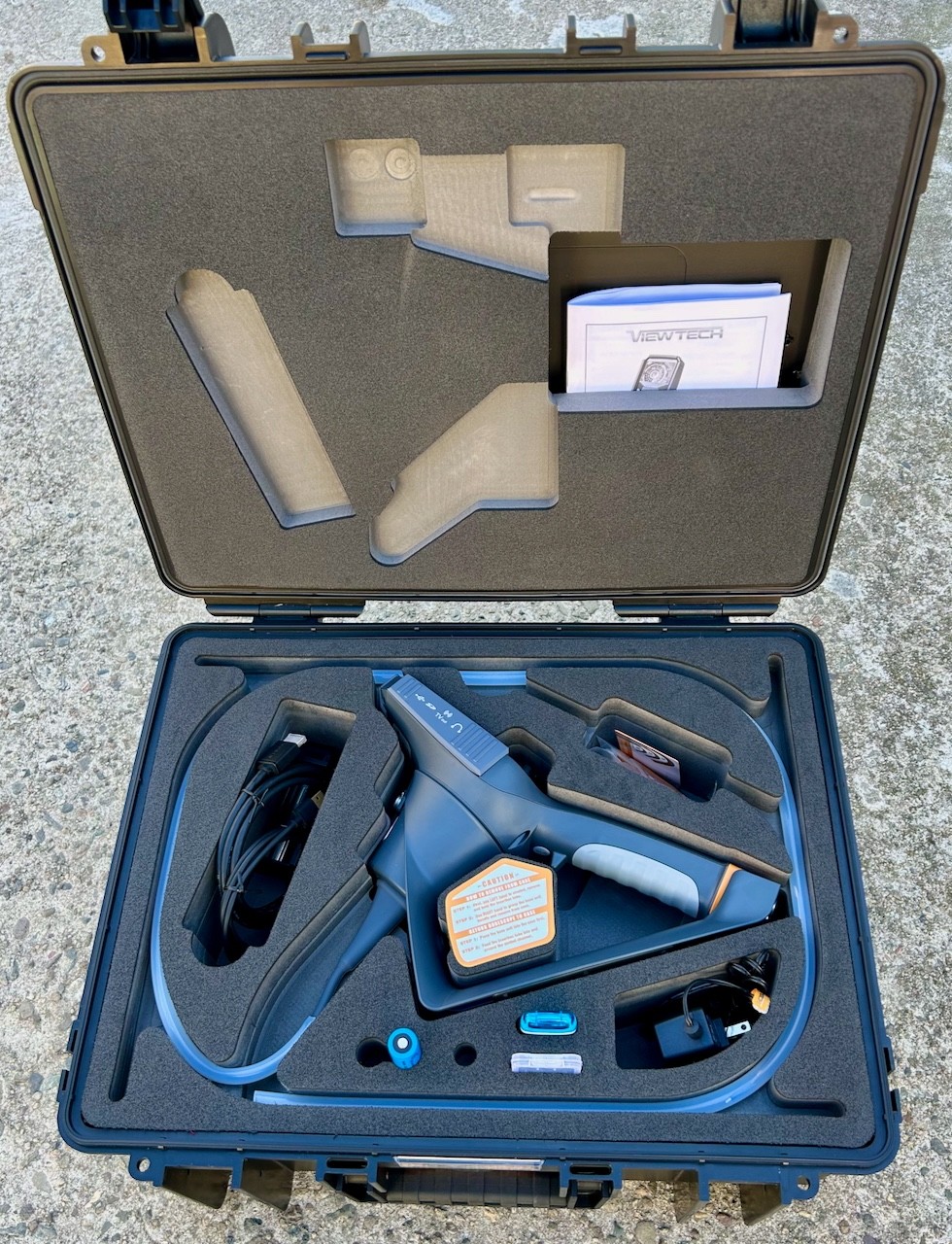 VIEWTECH VJ-3 ARTICULATING CAMERA Videoscope Borescope VJ3A-310FN 2.8mm Diameter