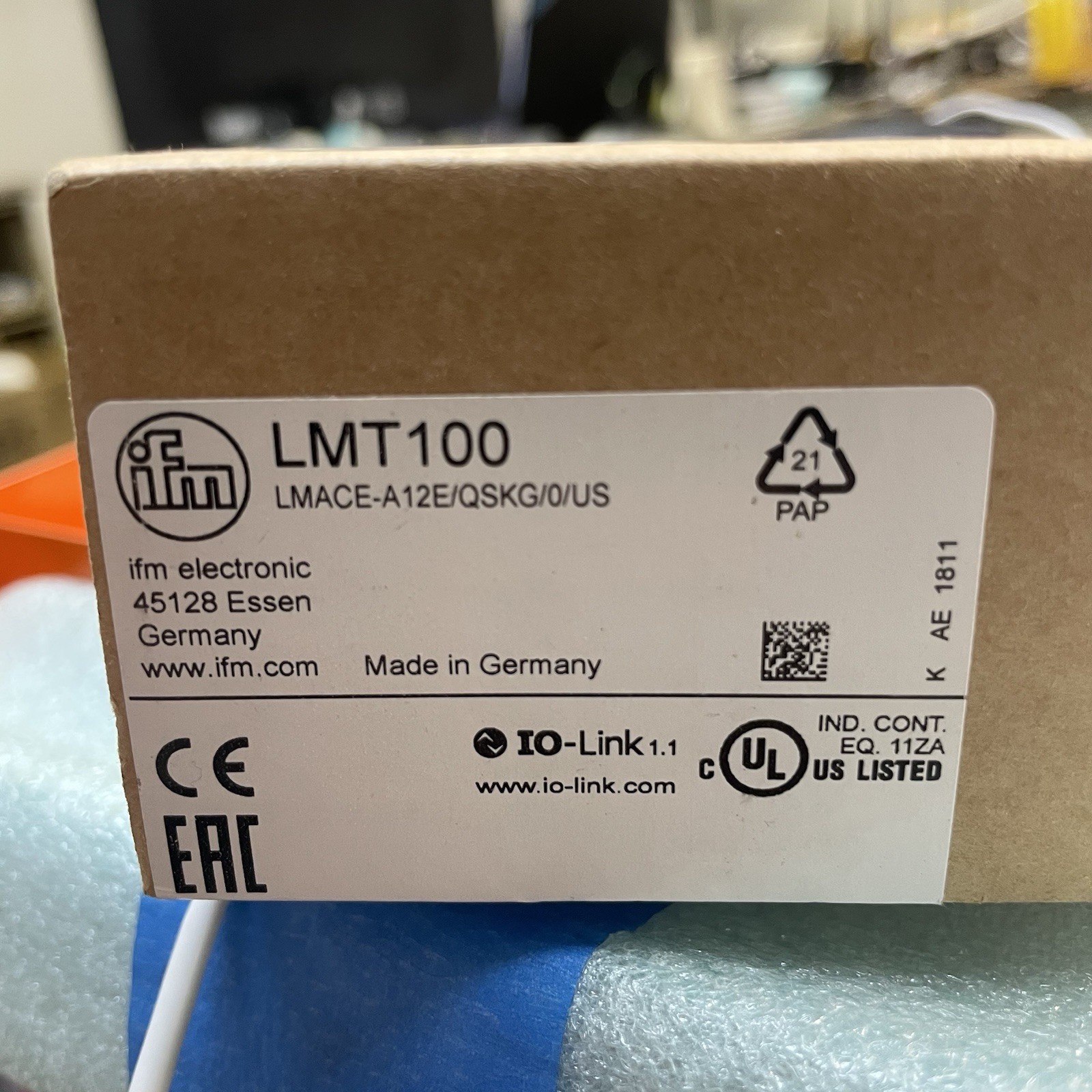 NEW IFM LMT100