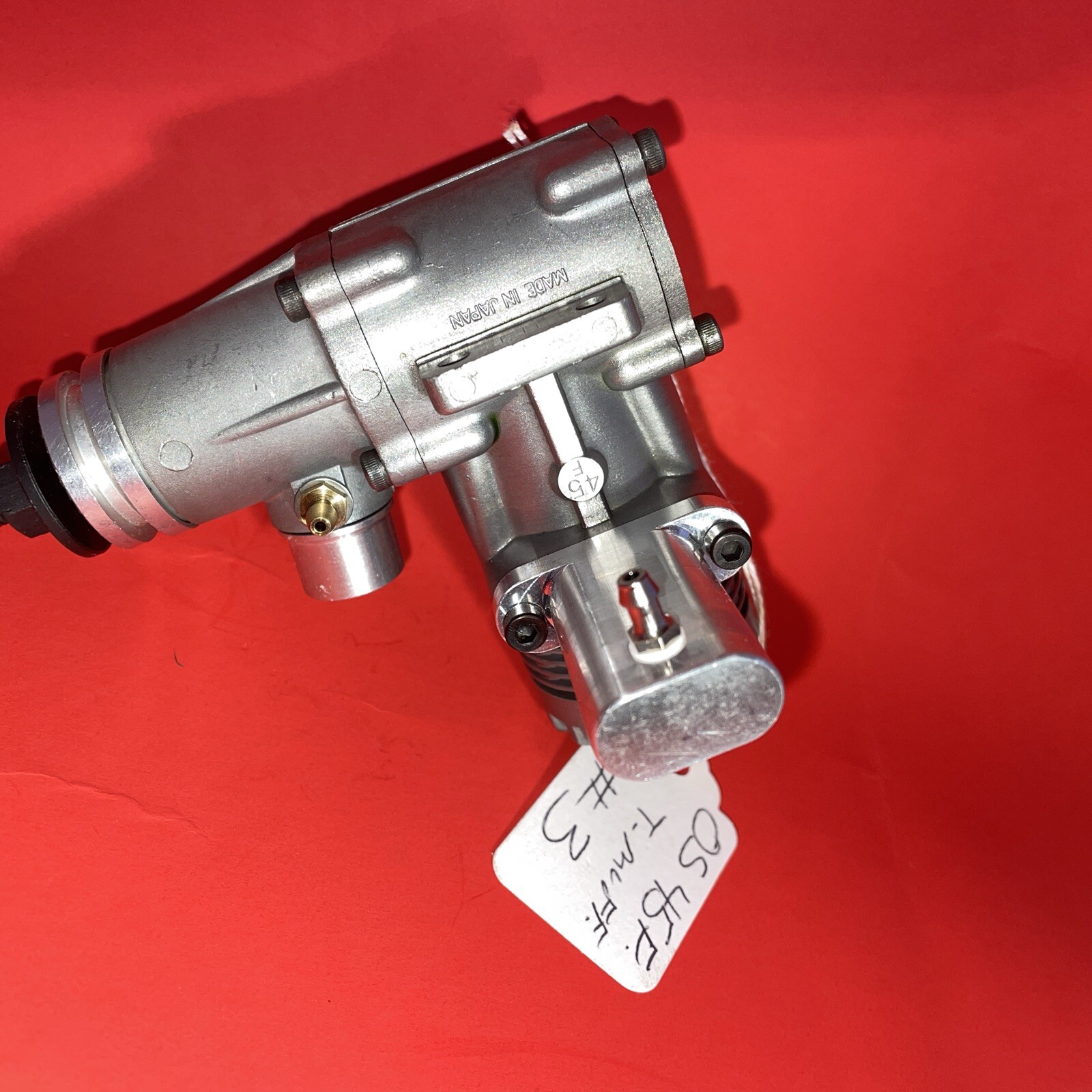 OS 45F C/L ENGINE COMPLETE WITH T-MUFFLER #3