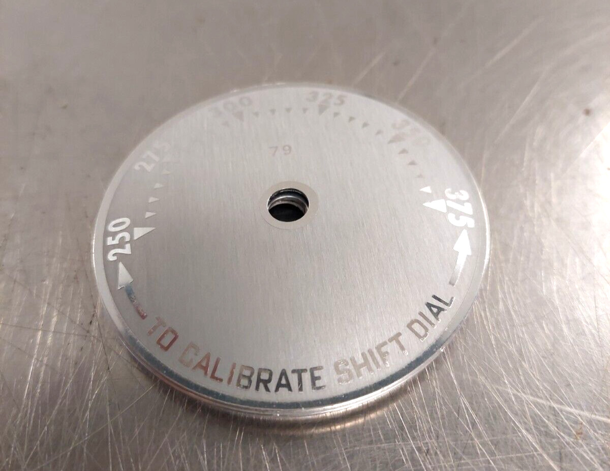 Lot of 5 Keating Fryer Dial Plates - 004164   250-375 F  Old Style  NOS