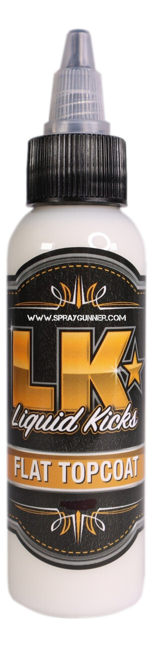 Liquid Kicks Top Coat: Flat Finish