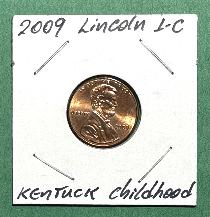 2009-P Lincoln Cents Kentuck Childhood Penny Bicentennial