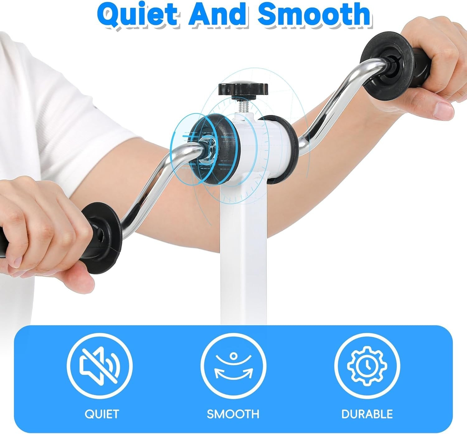 Arm Bike Physical Therapy Portable Rehabilitation Exerciser Arm & Shoulder