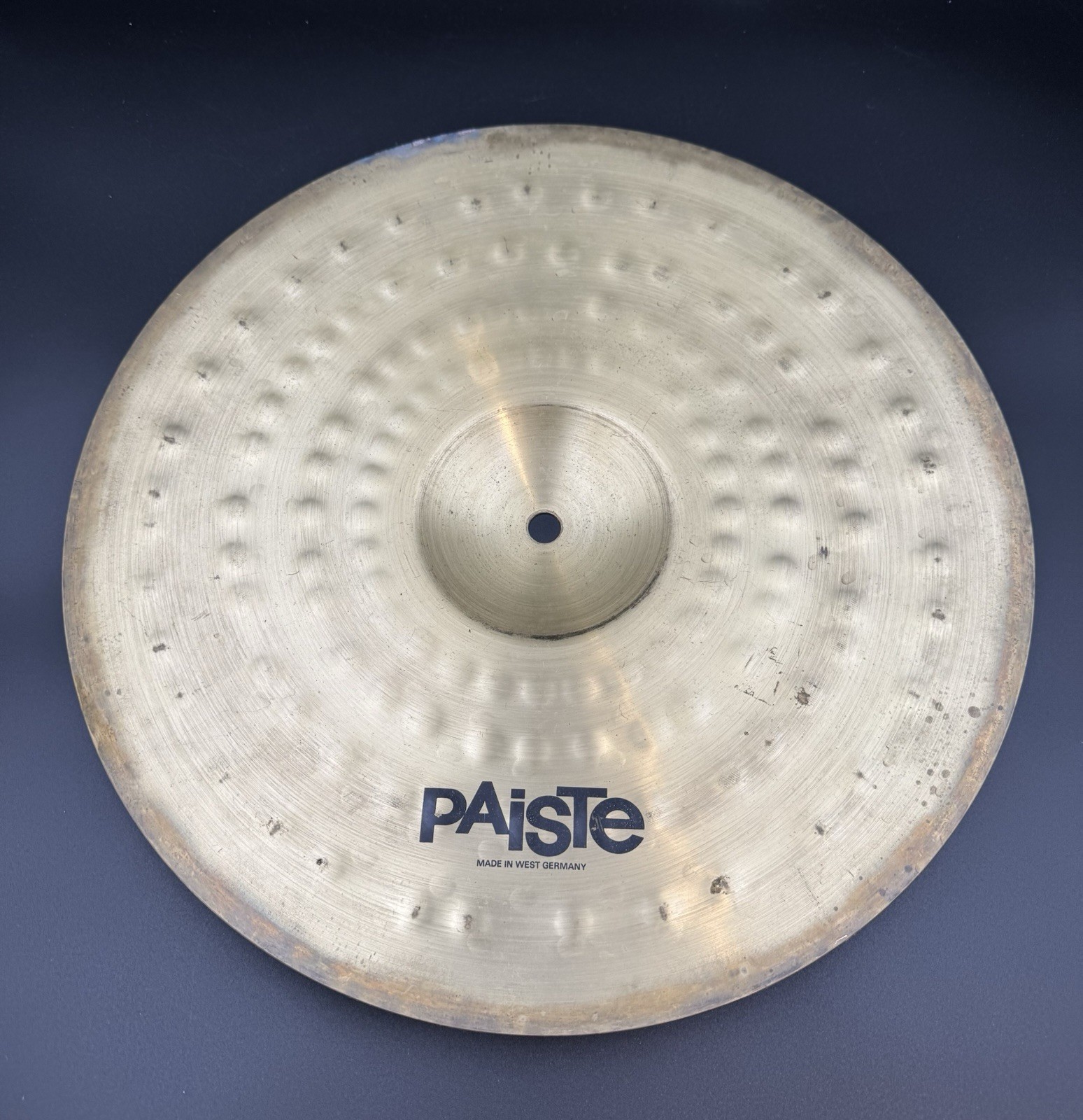 Paiste 14” Hi‑Hat Bottom Cymbal – Vintage Made in West Germany – Pre‑1990