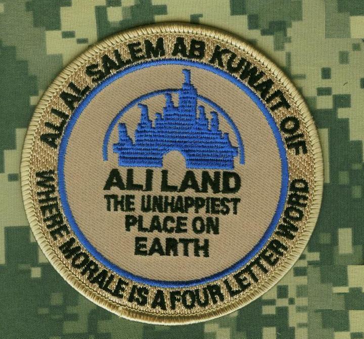 OIF ELITE WARRIOR IRAQ WAR TROPHY COLLOCATION FORCE FLAG PATCH: KOREA from 2004