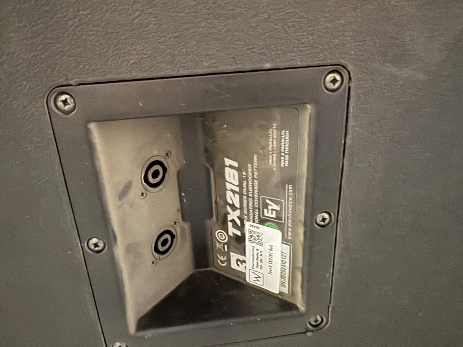 EV TourX PA system