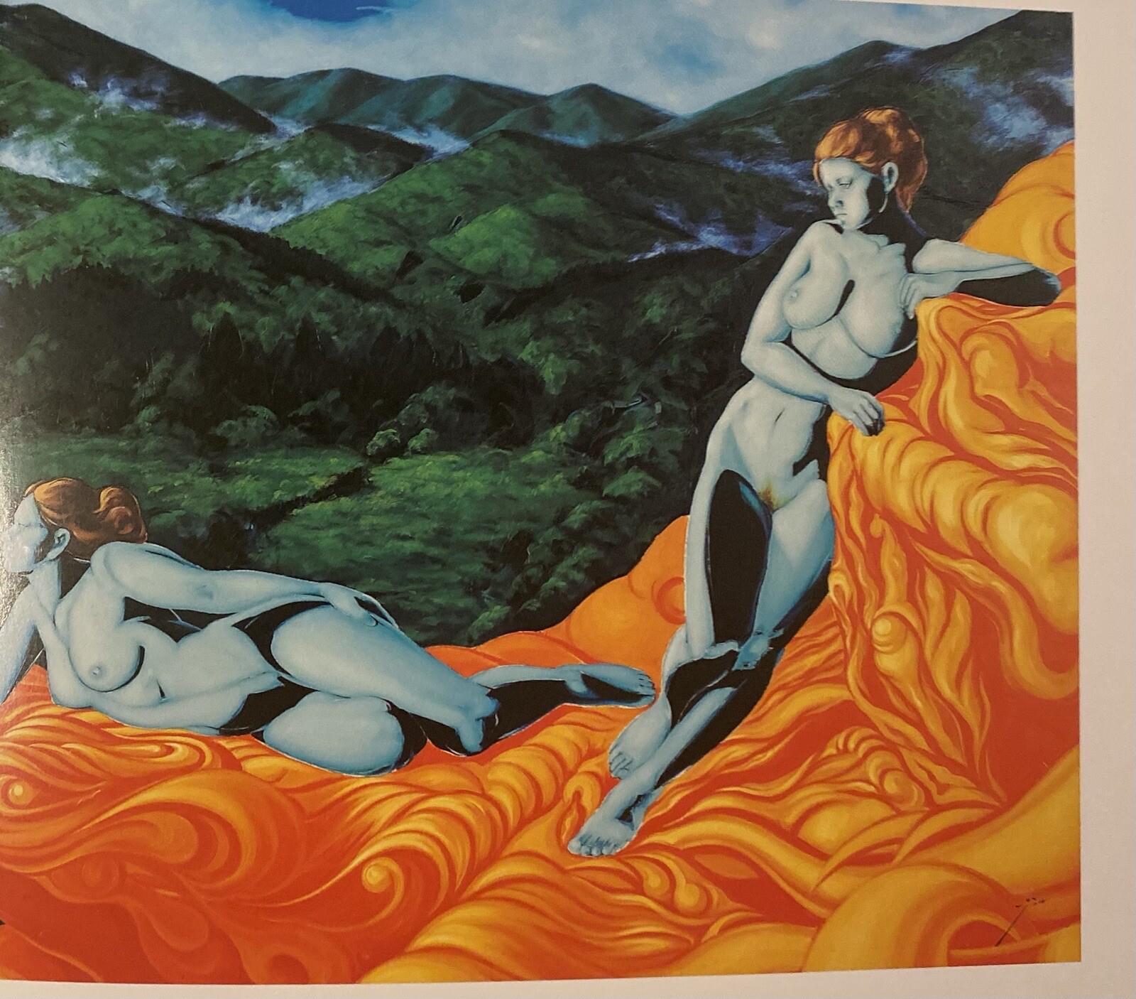 Jin Homura Recent Paintings -Catalogue March 2001