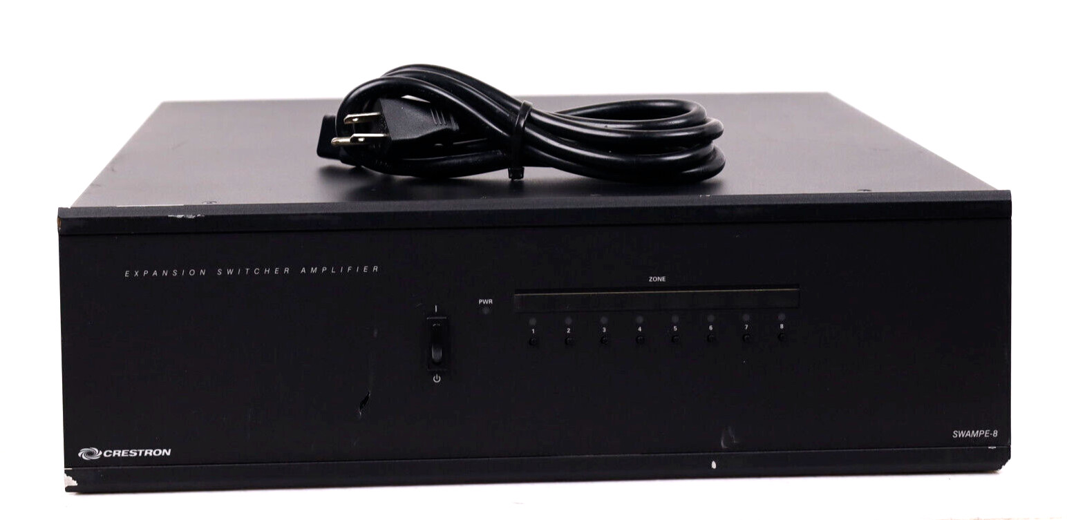 For Parts Crestron SWAMPE-8 Sonnex Multiroom 8 Zone Expansion Amplifier o431