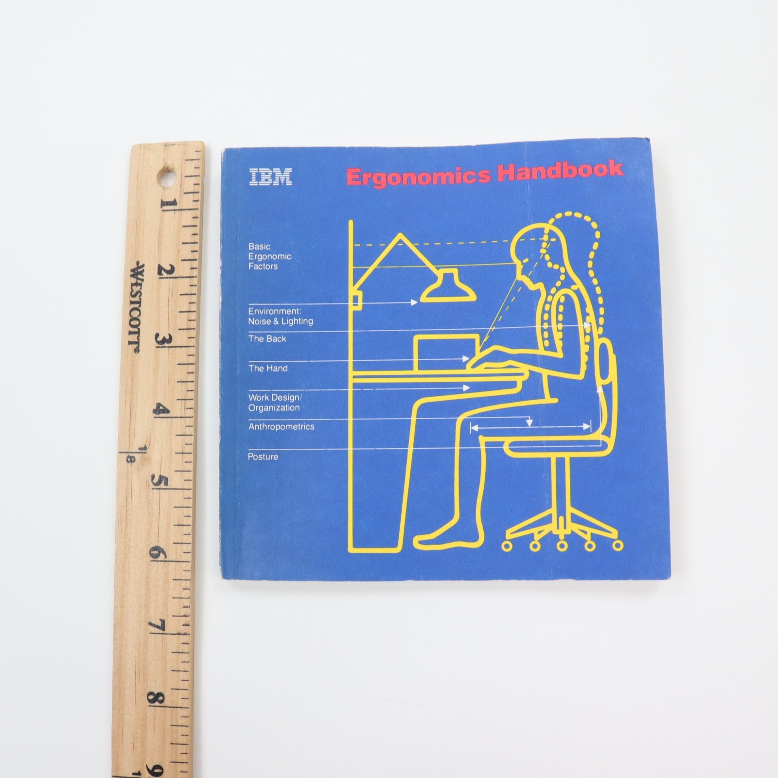 Vintage IBM Ergonomics Handbook 80-Page Pamphlet