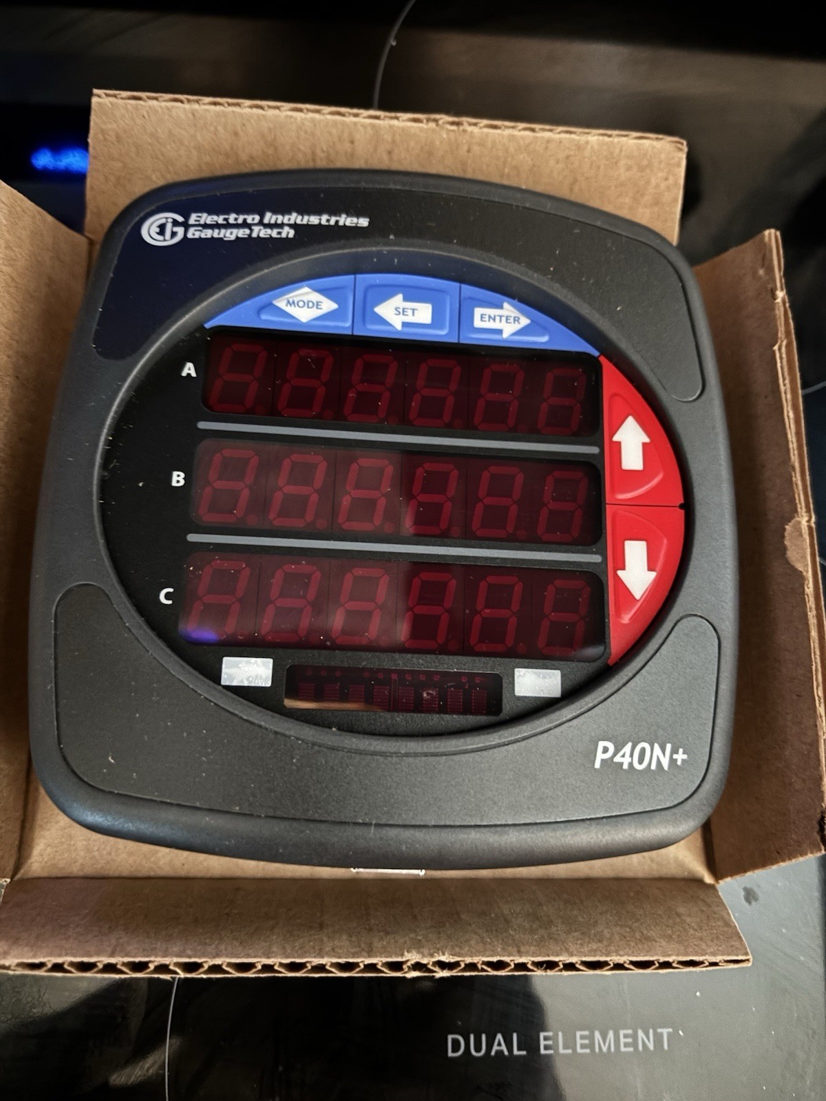 Electro Industries P40N+ GaugeTech Power and Energy Display Meter