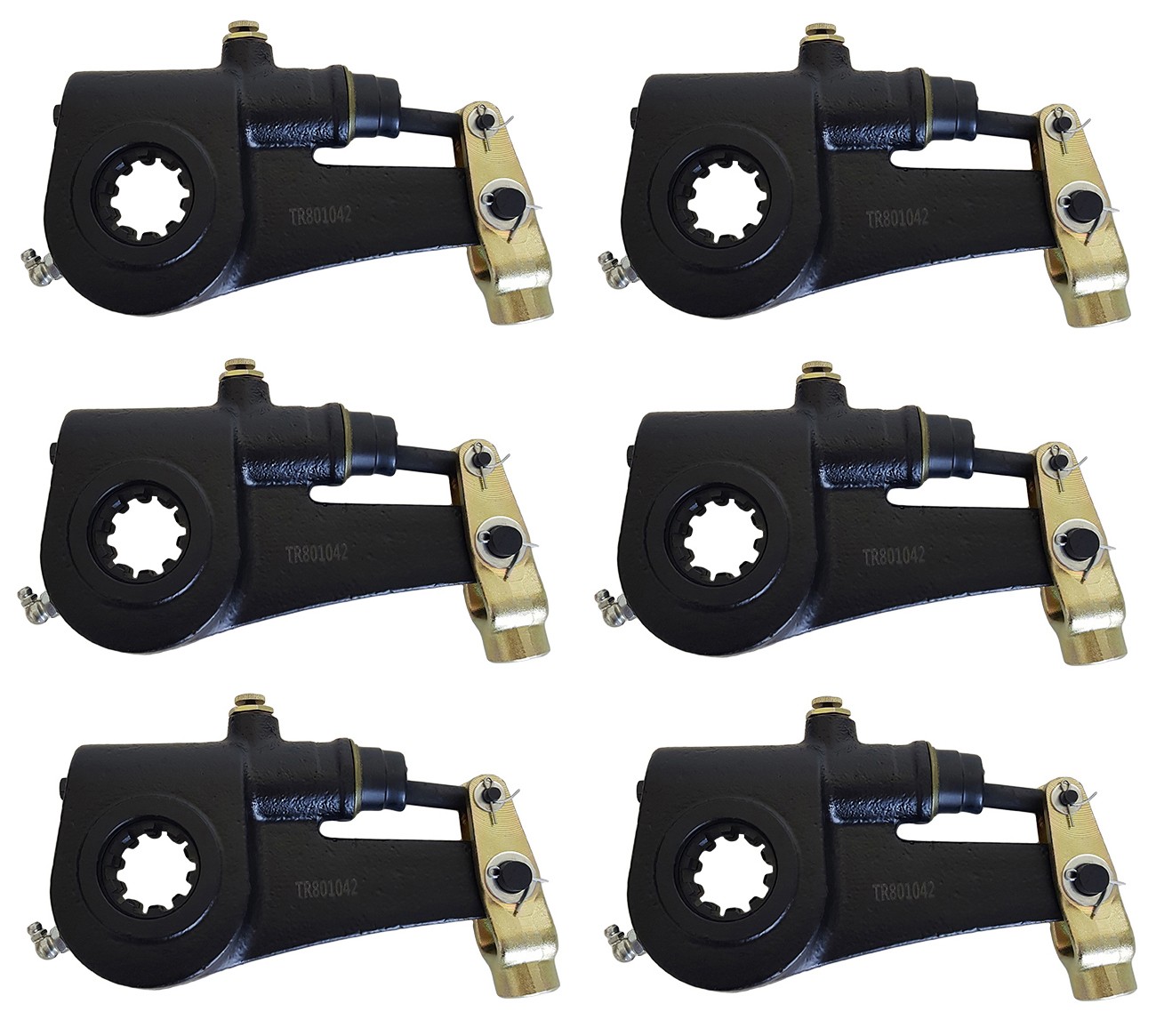 6 x Automatic Slack Adjusters Replaces 139.1030, E11399 Meritor R801042 R803106