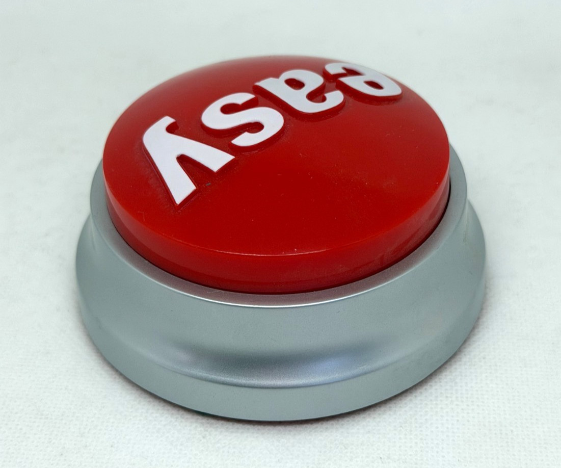 Staples Easy Button Tested and Working w/ fresh AAA batteries included - Retro