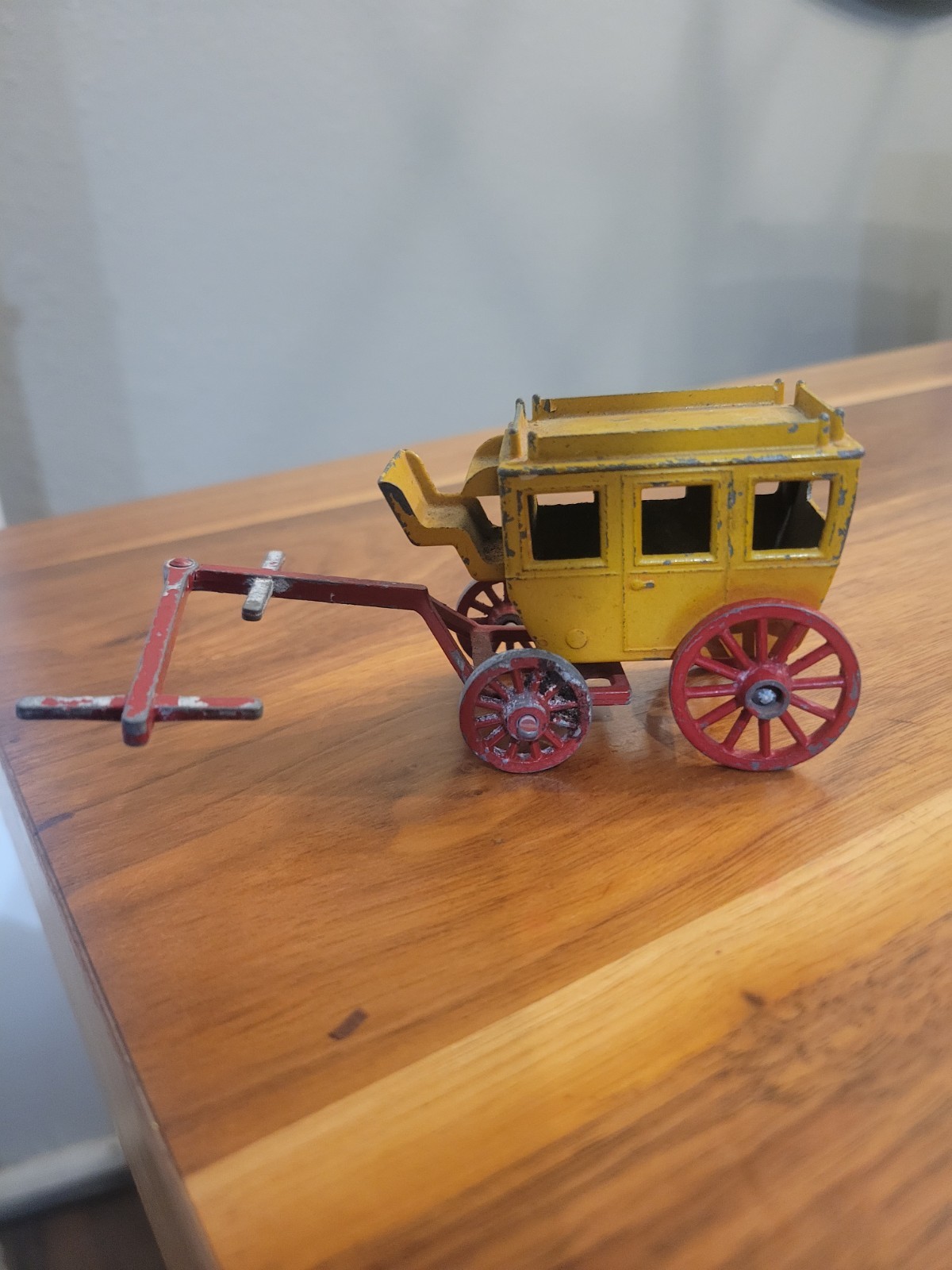 Vintage Die Cast Metal Stagecoach Made In England