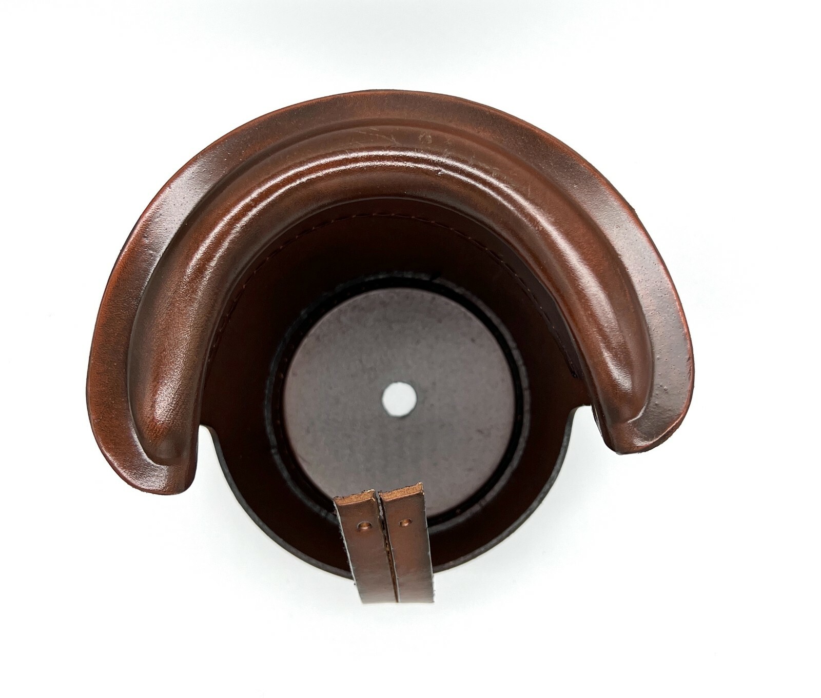 6pcs Leather Billiard Pool Table Pockets Drop Pockets Durable Replacement BROWN