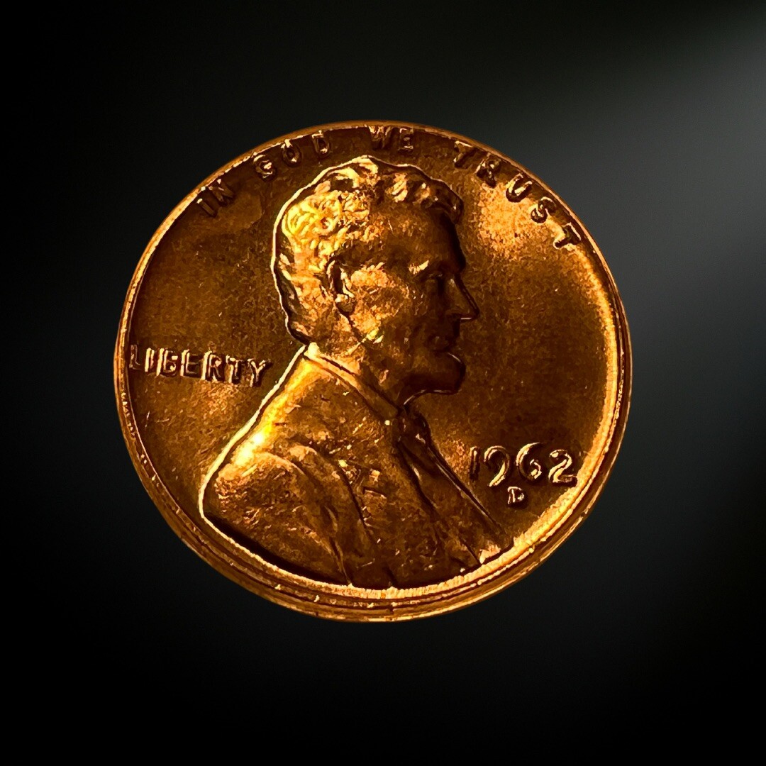 1962-D Lincoln Memorial Penny BU Brilliant Uncirculated Denver Mint