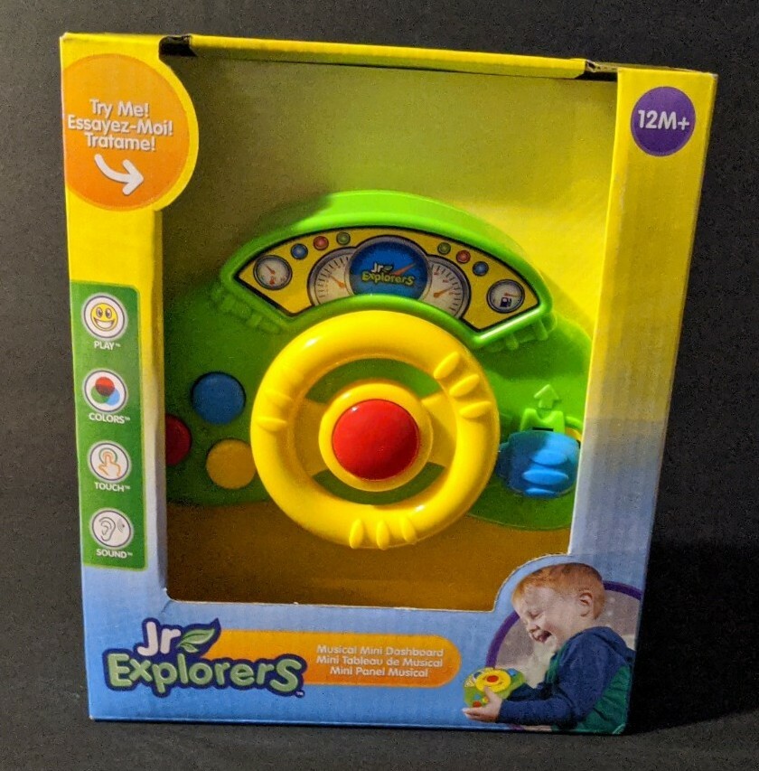 Jr. Explorers Musical Mini Dashboard (Ages 12mos+)