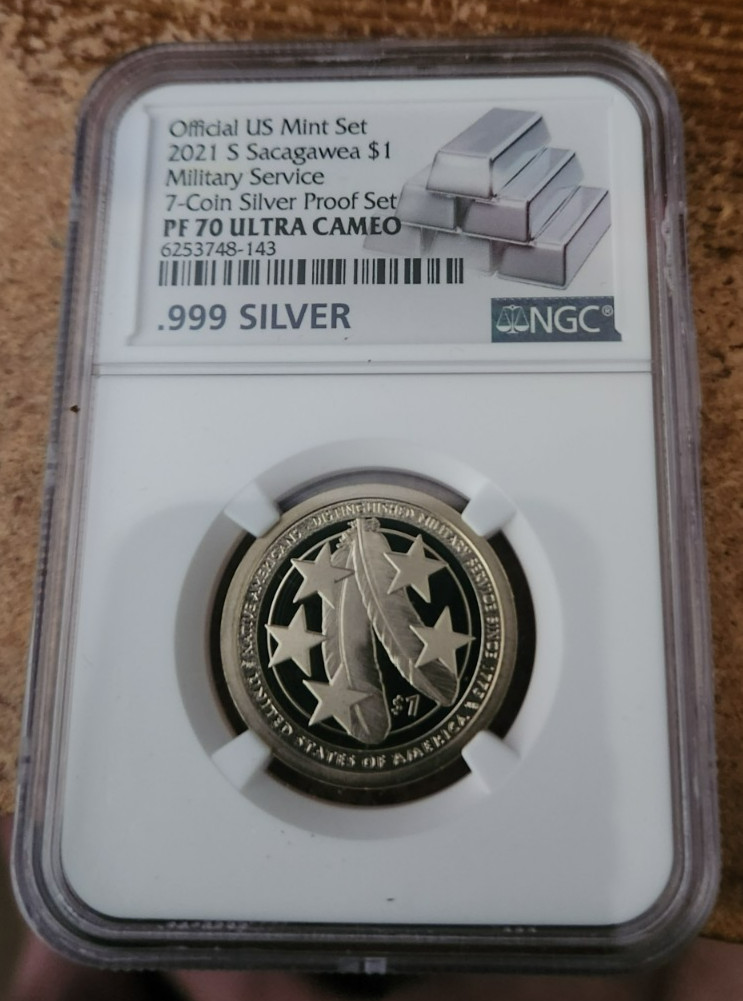 2021 s proof Sacagawea/native American dollar NGC PF 70 Ultra Cameo
