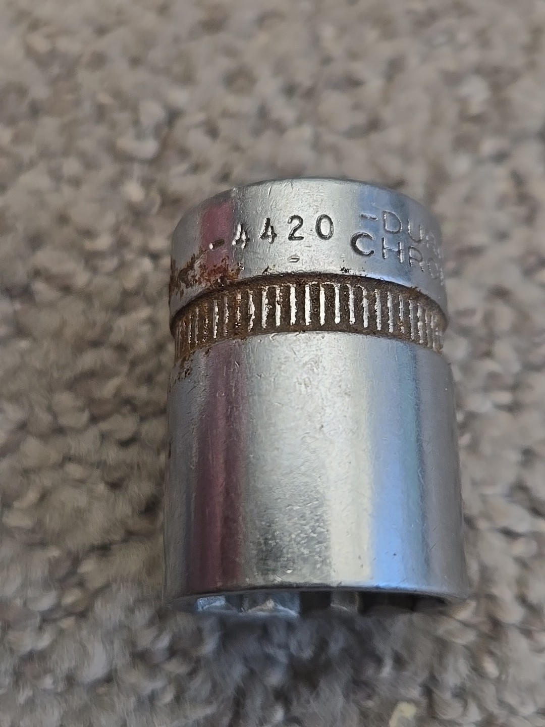 Duro Chrome -4420 5/8" 12pt Socket 3/8" Drive USA 4145