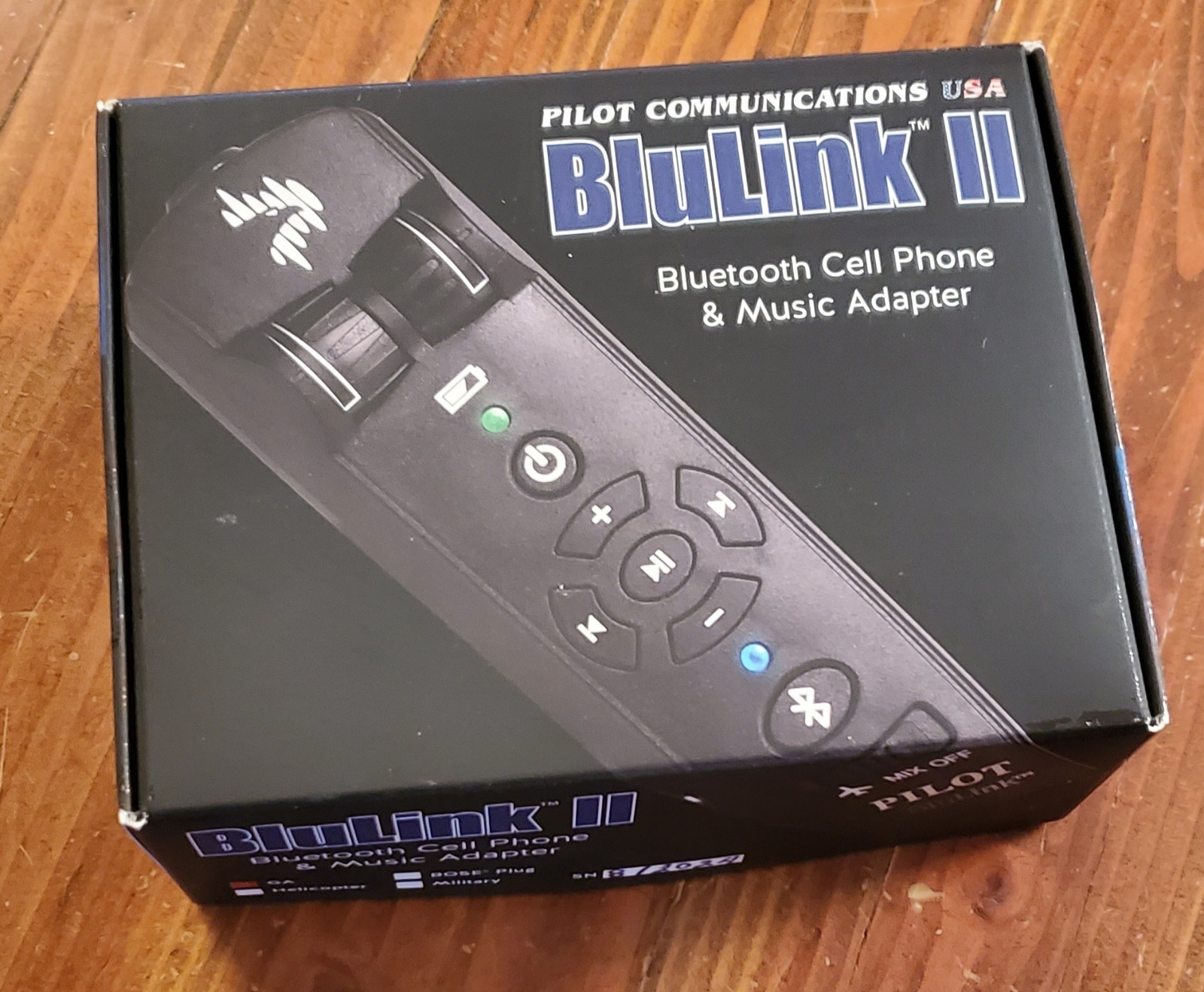Pilot Communications - BluLink GA Blutooth Pilot Headset Adapter - PA-86BLU/GA
